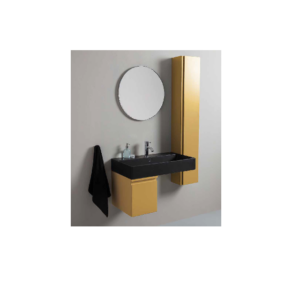 BASE CON ANTA SX CM.30 CON COLONNA ANTA DX H. CM.150