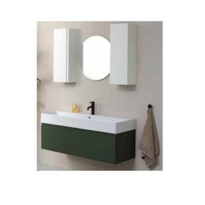 BASE PORTA LAVABO E CASSETTONE CM.120 E PENSILI SOSPESI